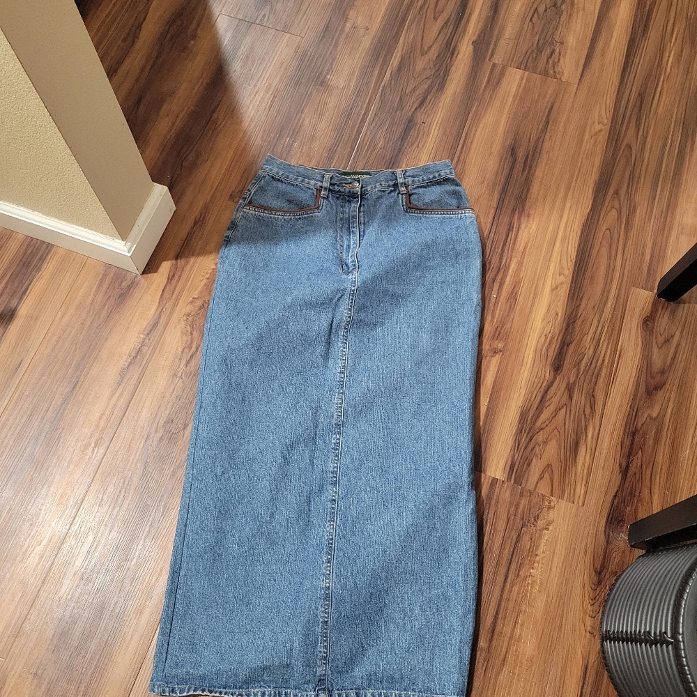 Vintage Bushwacker Denim Skirt